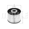 Filtre à carburant, 92,1 mm MAHLE, par ex. pour Toyota, Fiat, Ford, Peugeot, Citroën, DS