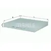 Filtre, air de l'habitacle LA 569 Mahle LA569