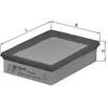 Knecht LX337 Filtre à air