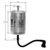Mahle KNECHT FILTER Filtre à carburant pour PORSCHE: Boxster, Cayman, 911 (Ref: KL 80)