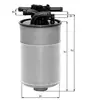 knecht KL154 Filtre à Carburant