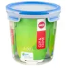 Boite ronde 2 L bleu clip&close - Emsa - Bleu - Plastique