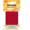 Kleiber 40 x 6 cm Ruban élastique thermocollant pour réparer vêtements, Rouge