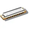 Harmonica Marine Band Deluxe - HOHNER - SiB - Bois - Avancé - Noir