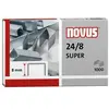 novus - Agrafes 24/8 Super, zingué, contenu: 1000 pièces (040-0038)