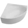 Hoesch iSENSI Baignoire d’angle, avec tablier, 3857.010,