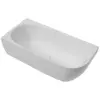 Hoesch iSENSI Baignoire d’angle, avec tablier, 3971.010,