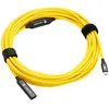 Cobra Tether cordon rallonge USB-C vers USB-C femelle 5Gbps 10m - Jaune