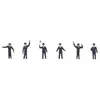 Figurines Policiers - FALLER - Coffret de 6 - Echelle HO 1/87