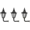 Faller L-040 Lot de 3 appliques murales LED hexagonales avec couronne ...