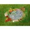 Faller décoratif avec étang de Jardin, FA181278, Multicolore