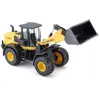 Bauer Spielwaren Bburago véhicule de construction chargeuse w170d new holland 1/50ème - jaune