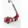 Camion de pompier BURAGO 1/50e - Rouge - Pour enfant de 6 ans et plus