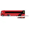 BBURAGO 1/43 Camion Ferrari Iveco S-way 570 Sf 24 Transporteur Avec 1 ...