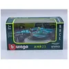 Voiture miniature - bburago - aston martin f1 amr23 - fernando alonso - 1:43 - vert