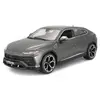 Bburago -18-11042-Lamborghini Urus 1/18, Véhicule Miniature, Gris