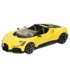 Burago Voiture Bugatti Mistral échelle 1/18ème - Jaune 