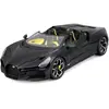 Miniature 1/18 BUGATTI MISTRAL - Black NOUVEAUTE FA 24 1/18 - Burago Miniature automobile  - 11051BK 