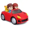 Bburago Bb Junior - Mon 1er Cabriolet Rc - Mon Premier Cabriolet Rc Avec Personnages