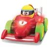 BBJunior 16-89021 Push & Glow Formula Fun Voiture Jouet avec lumière et Son Rouge