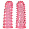 Seven Creations Gaines de Doigt Texturées Lust Fingers Rose