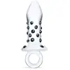 Glas Plug Anal Transparent en Verre Pacifier Juicer