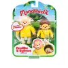 Pack de 2 figurines Ouaps Monchhichi Feuillu et Sylvus 7,5 cm