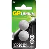 Gp Batteries - Pile bouton cr 2032 lithium gp 3 v 2 pc(s) Y860962