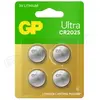 GP - Pile bouton cr 2025 3 v 4 pc(s) 145 mAh lithium Ultra Y481173