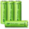 GP NiMH ReCyko AA 2600mAh 1,2V rechargeable, 4 pièces