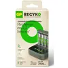 Chargeur de batterie + LR06 AA x4 2100mAh + station de charge GP