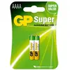 GP Batteries PILES SUPER ALCALINE GP 25AE-2U2 / LR61 / AAAA /blister de 2 piles
