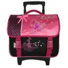 Bagtrotter Cartable à Roulettes Cybel Cheval Licorne 38cm Rose