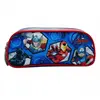 Trousse scolaire - AVENGERS - Double compartiment - Bleu