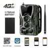 Caméra de chasse 4g , avec batterie rechargeable de 5000mah, service d...