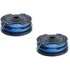 Lot de 2 bobines double fil torsadé RYOBI 1,5mm pour coupe-bordures - RAC110