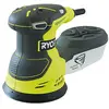 Ryobi Ponceuse excentrique 300 W - 125 mm - 5 abrasifs - ROS300