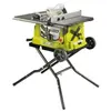 Scie sur table 1800 W avec roulettes RYOBI RTS1800EF-G