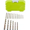 Ryobi - Coffret empilable 19 forets HSS métal 2 à 10 mm - RAK19HSS2