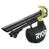 Souffleur aspiro-broyeur 2-en-1 - RYOBI - Brushless - 201 km/h - 6 m³/min