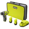 Ryobi Perceuse-visseuse 2 vitesses 12V (2x 2.0Ah) - R12DD-220S