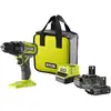 Ryobi - Perceuse sans fil 18 v 4 Ah, 2 batteries RDD18-2C415S