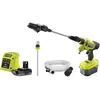 RYOBI Pistolet haute pression ry18pwx41a-125