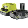 1 batterie lithium+ 18V - RYOBI - 4,0 Ah et 1 chargeur rapide 2,0 A