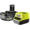 RYOBI RC18120-150X accustartset met 1x RB18L50 accu 18 V 5.0 Ah en RC1...
