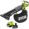 RYOBI Aspirateur souffleur broyeur RY18BVXA-0 - 18V