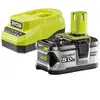 Pack Batterie Ryobi 18v One+ 5,0ah Lithiumplus - 1 Chargeur Rapide 2.0...