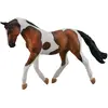 Figurine cheval : pie jument bai figurines collecta