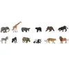 Collecta Figurines Mini - Animaux Sauvages : Set de 12 Animaux Sauvages