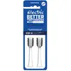 Better Toothbrush Tête de rechange Premium Blanche Lot de 2